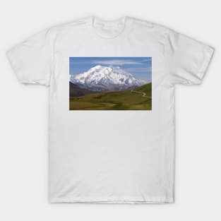 Mount Denali Vector Painting T-Shirt